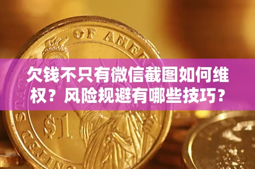 武汉欠钱不只有微信截图如何维权？风险规避有哪些技巧？