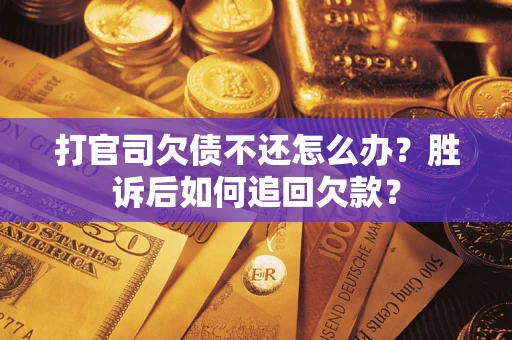 武汉打官司欠债不还怎么办？胜诉后如何追回欠款？