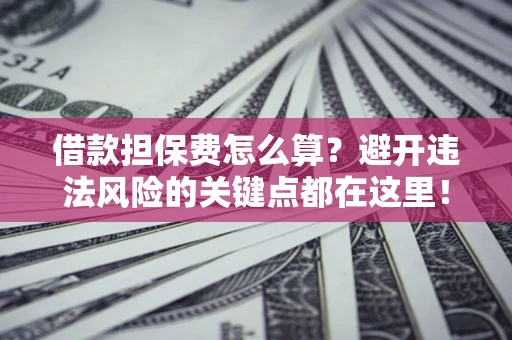 武汉借款担保费怎么算？避开违法风险的关键点都在这里！