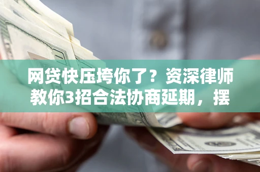 武汉网贷快压垮你了？资深律师教你3招合法协商延期，摆脱暴力催收！