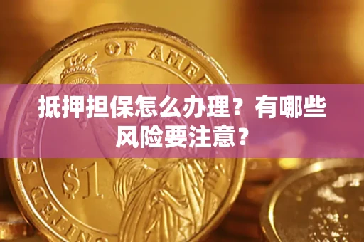 武汉抵押担保怎么办理？有哪些风险要注意？