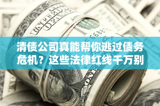 武汉清债公司真能帮你逃过债务危机？这些法律红线千万别踩