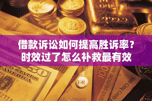 武汉借款诉讼如何提高胜诉率？时效过了怎么补救最有效