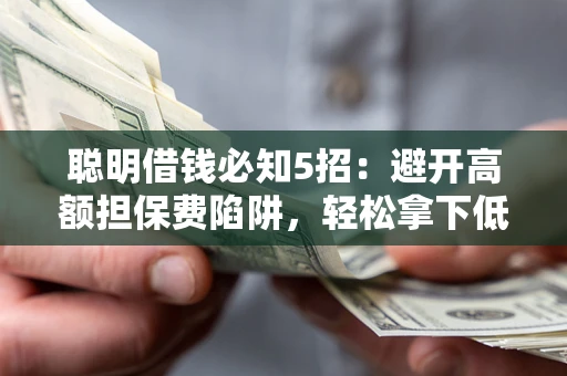 武汉聪明借钱必知5招：避开高额担保费陷阱，轻松拿下低息贷款