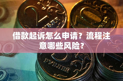武汉借款起诉怎么申请？流程注意哪些风险？