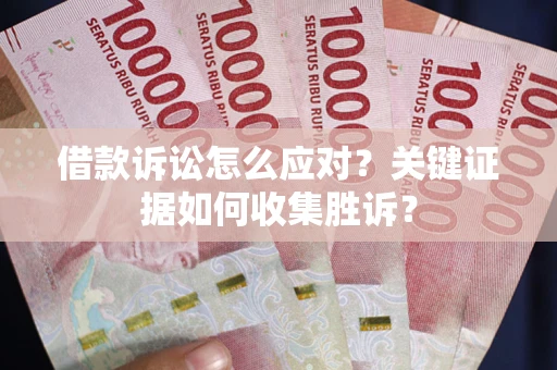 武汉借款诉讼怎么应对？关键证据如何收集胜诉？